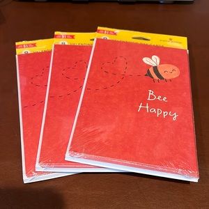NWT American Greetings Valentine’s Day cards 3 packs of 8 cards and envelopes
